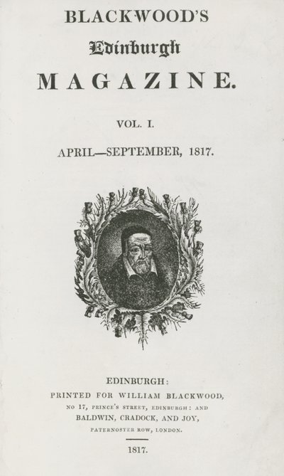 Page de titre de la première édition de Blackwood