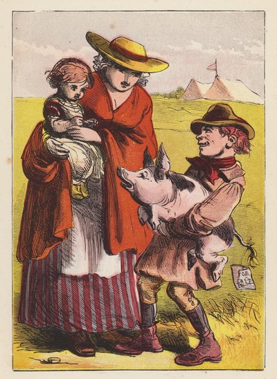 Au marché, au marché, etc. - English School