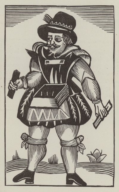 Tom Long Le Transporteur (gravure) - English School