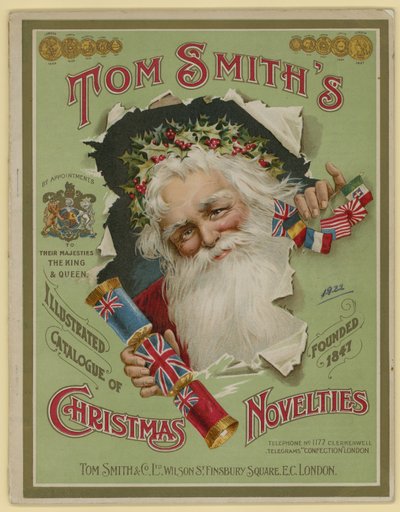 Tom Smith & Co Ltd, Nouveautés de Noël, Pétards de Noël, Couverture de Brochure - English School