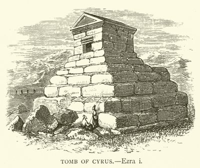 Tombe de Cyrus, Ezra, i - English School