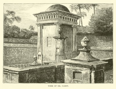 Tombe du Dr Carey - English School