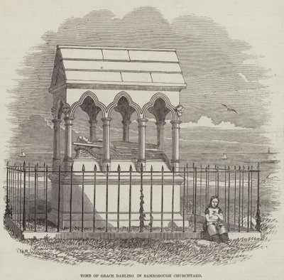 Tombe de Grace Darling dans le cimetière de l