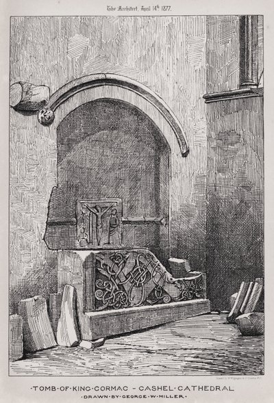 Tombe du roi Cormac, cathédrale de Cashel - English School
