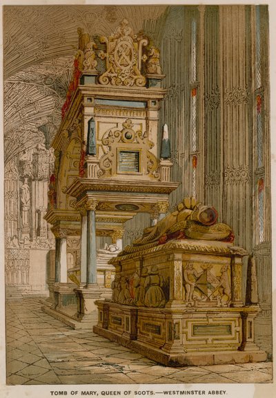 Tombe de Marie, reine des Écossais, à l