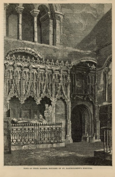 Tombe de Prior Rahere, fondateur de l