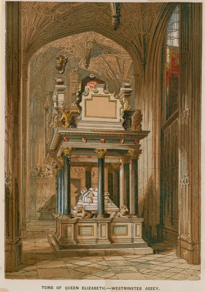 Tombe de la reine Élisabeth I à l