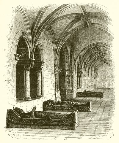Tombeau de Richard Cœur de Lion à Fontevraud - English School