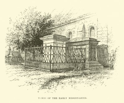 Tombes des premiers missionnaires - English School