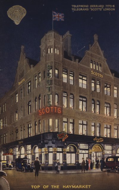 Sommet du Haymarket - English School