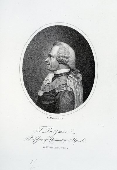 Torbern Olof Bergman, gravé par K. Mackenzie, 1801 - English School