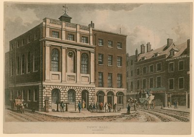 Hôtel de ville, Borough High Street, Southwark, Londres - English School