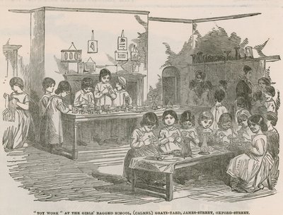 Travail de jouets à l