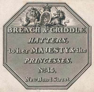 Carte de visite de Breach & Criddle - English School