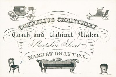 Carte de visite, Cornelius Critchley - English School