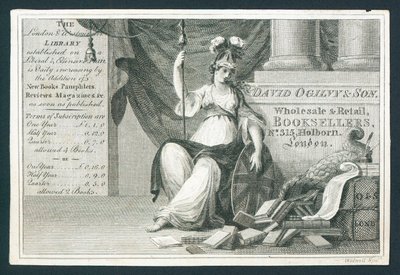 Carte de visite, David Ogilvy & Fils - English School