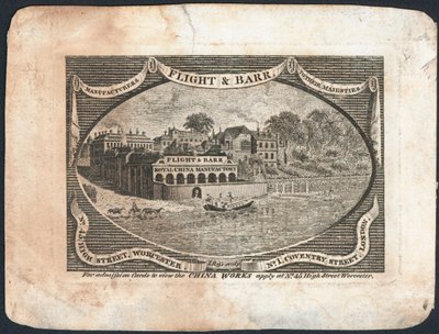 Carte de visite, Flight & Barr - English School