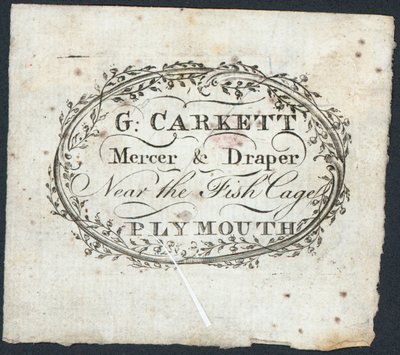 Carte de visite, G Carkett - English School