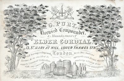 Carte de visite de G Purt - English School