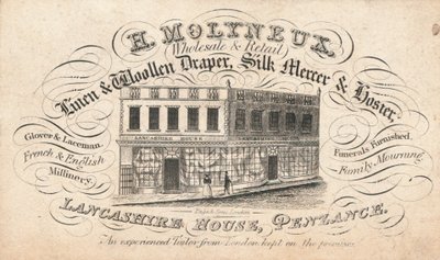 Carte de visite, H Molyneux - English School