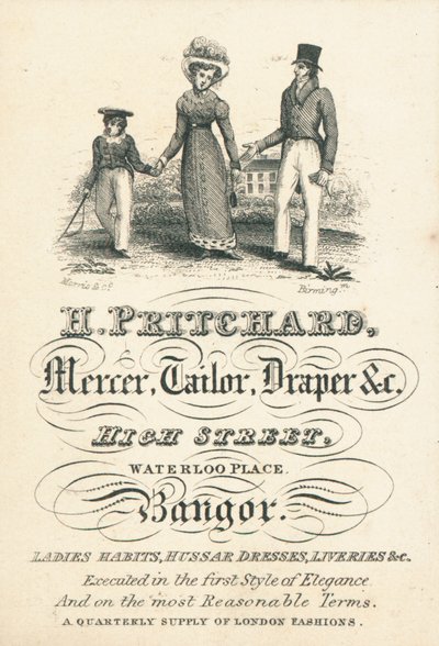 Carte de visite, H Pritchard - English School