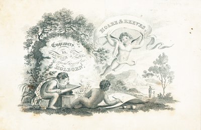 Carte de visite, Hoare & Reeves - English School