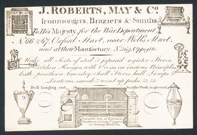 Carte de visite, J Roberts, May & Co - English School