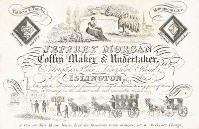 Carte de visite de Jeffrey Morgan - English School