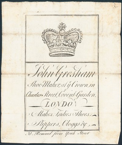 Carte de visite, John Gresham - English School