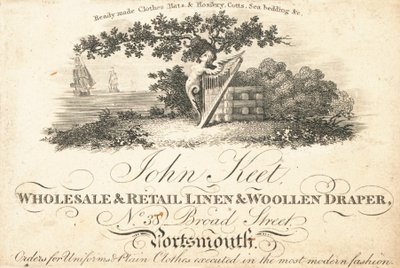 Carte de visite, John Keet - English School