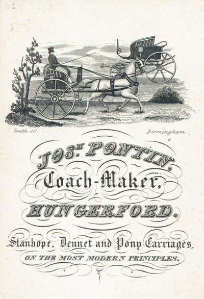 Carte de visite, Joseph Pontin - English School