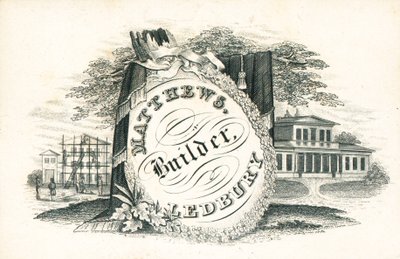 Carte de visite, Matthews - English School