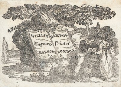 Carte de visite de William Darton - English School
