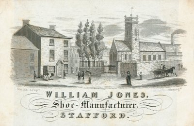 Carte de visite, William Jones - English School