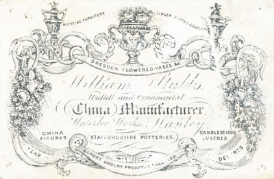 Carte de visite, William Stubbs - English School