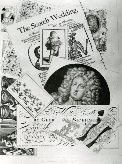 Carte de visite, gravée par George Bickman - English School