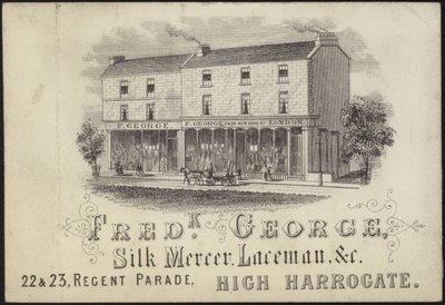Carte de visite pour Frederick George - English School