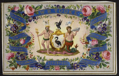 Carte de visite pour W H Tooke - English School