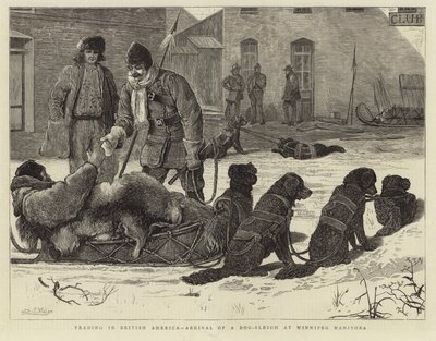 Commerce en Amérique britannique - Arrivée d