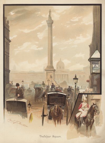 Trafalgar Square, Londres - English School