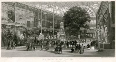 Transept Regardant vers le Nord, Grande Exposition, 1851 - English School