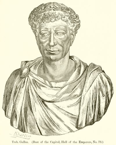 Treb. Gallus (Buste du Capitole, Salle des Empereurs, No. 73) - English School
