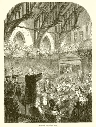 Procès du Dr Sacheverel - English School
