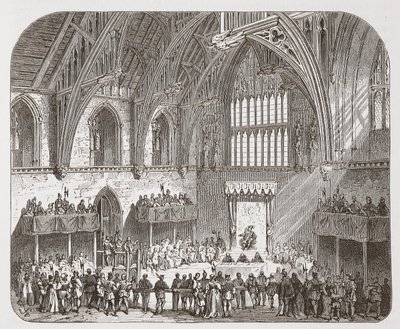 Procès de Lambert à Westminster Hall - English School