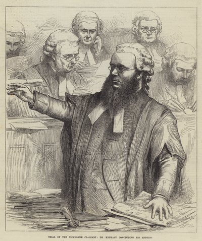 Procès du prétendant Tichborne, Dr Kenealy concluant son discours - English School