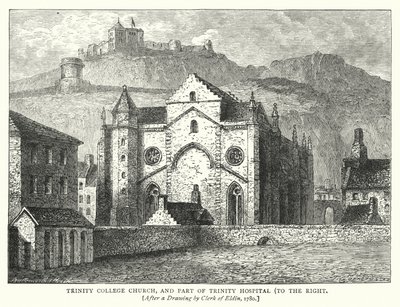 Église du Trinity College et partie de l