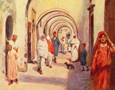 Tripoli, une rue voûtée - English School
