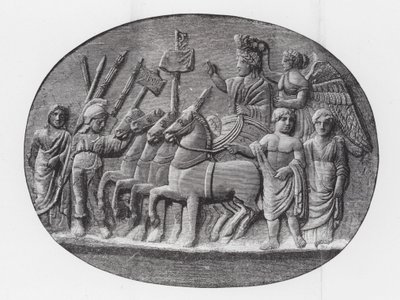 Triomphe de Constantin (gravure) - English School