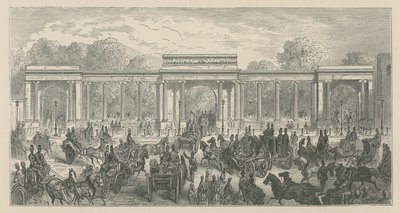 Arc de triomphe, Hyde Park Corner, Londres - English School