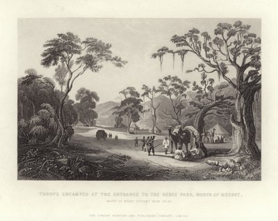 Troupes campées à l